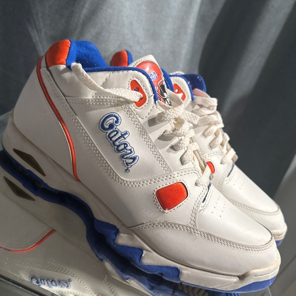 Like New Retro/Vintage UF Florida GATOR sports - custom made sneakers